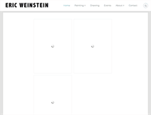 Tablet Screenshot of ericweinsteinart.com